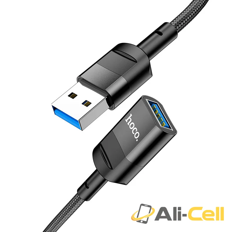 Extension cable USB male to USB female USB3.0 “U107” (U107 Usb Black, 1.2m)