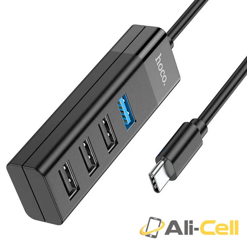 Type-C hub 4-in-1 “HB25 Easy mix” Type-C to USB3.0+USB2.0*3 (Hb25 Tc Black) — 2