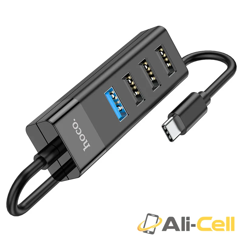 Type-C hub 4-in-1 “HB25 Easy mix” Type-C to USB3.0+USB2.0*3 (Hb25 Tc Black) — 3