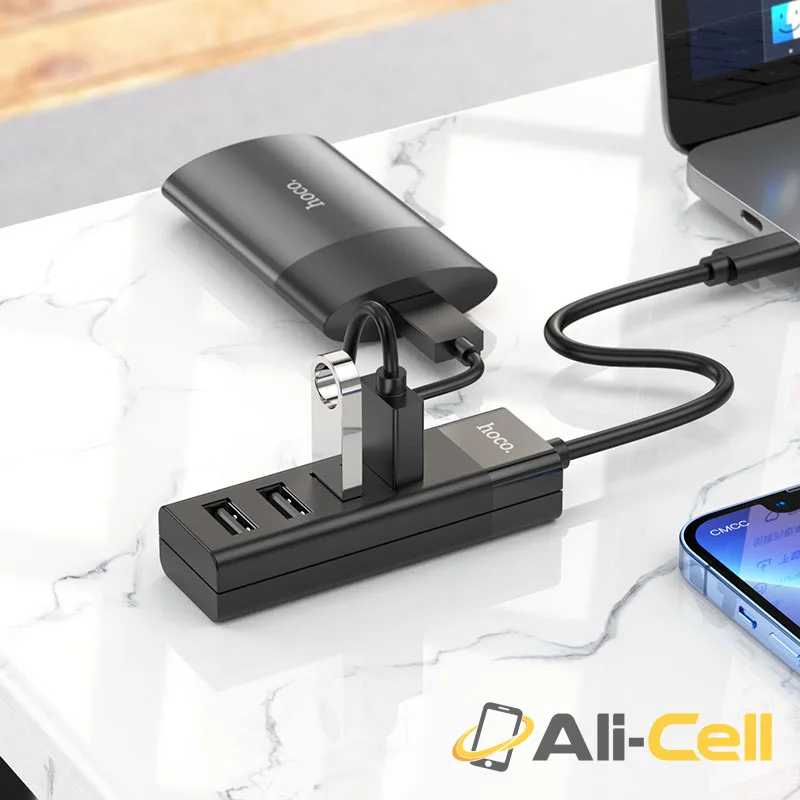 Type-C hub 4-in-1 “HB25 Easy mix” Type-C to USB3.0+USB2.0*3 (Hb25 Tc Black) — 5