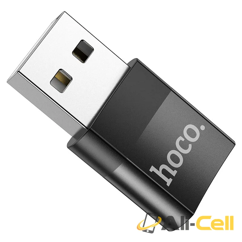 Adapter USB Male to Type-C female “UA17” (Ua17 Usb Tc Black) — 3