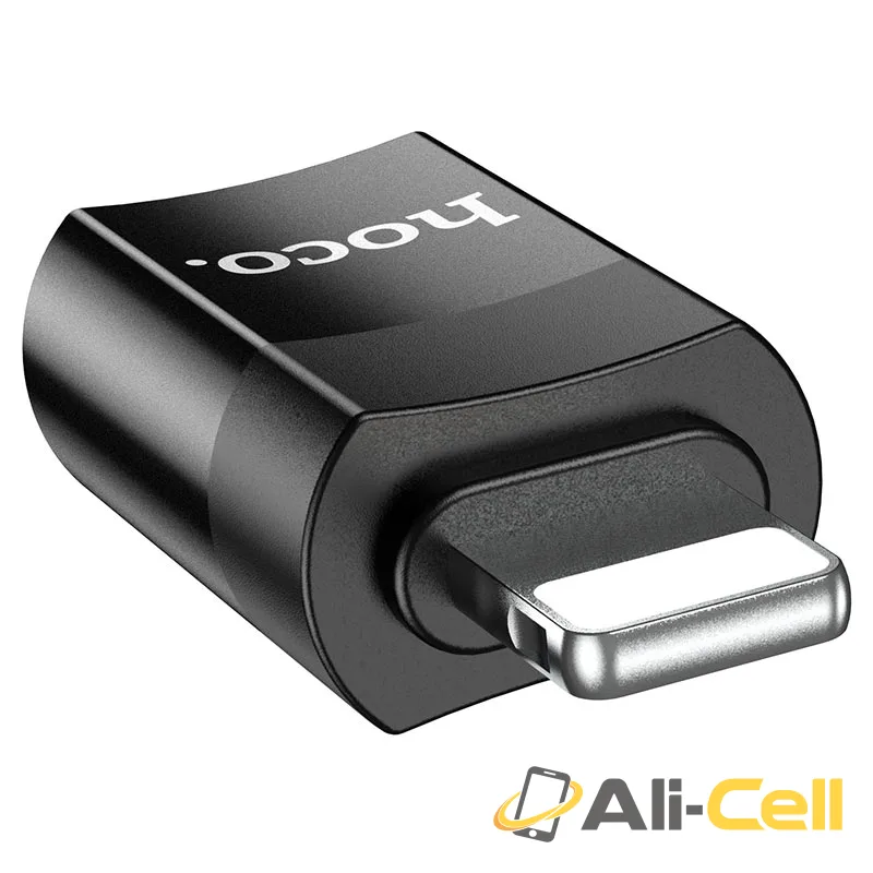 Adapter Lightning male to Type-C female “UA17” (Ua17 Ltn Tc Black) — 3