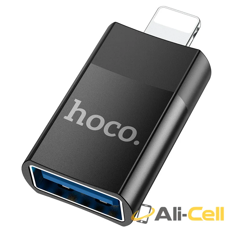 Adapter Lightning male to USB female “UA17” (Ua17 Ltn Usb Black) — 2