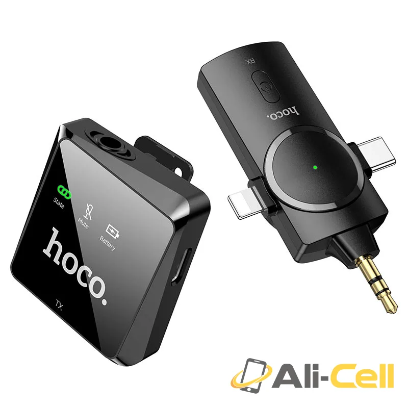 Microphone “S31 Stream” wireless with 3-in-1 receiver (S31 Mic 3in1 Receiver Black) — 2