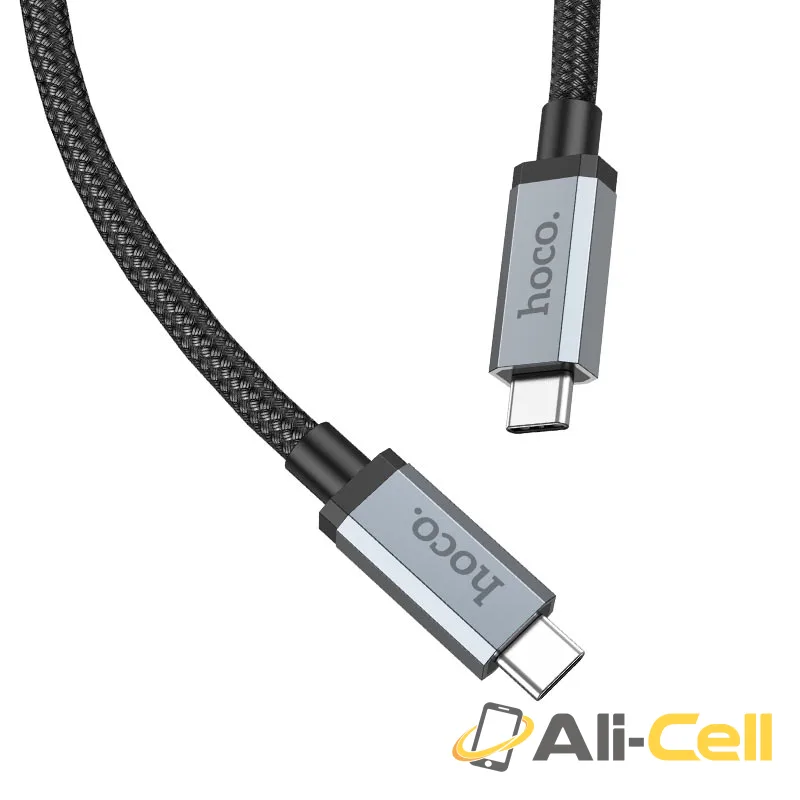 Cable Type-C to Type-C “US06” USB3.2 20Gbps (Us06 Black, 1.0m) — 3