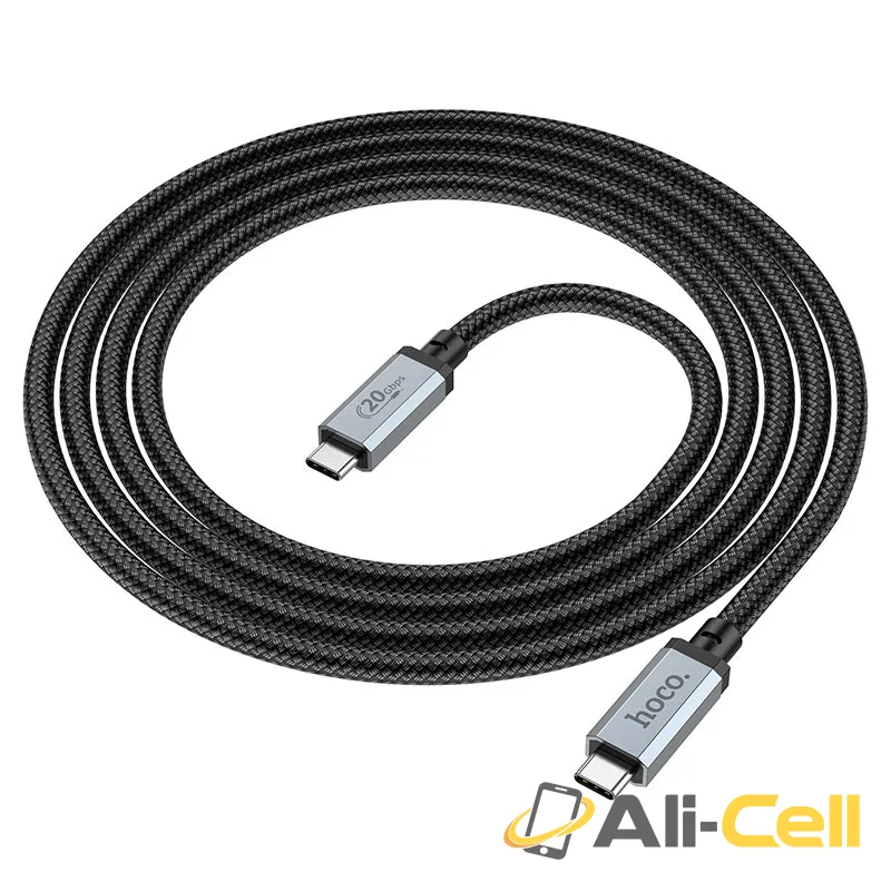 Cable Type-C to Type-C “US05” USB4 100W (Us05 Black, 1.0m) — 4