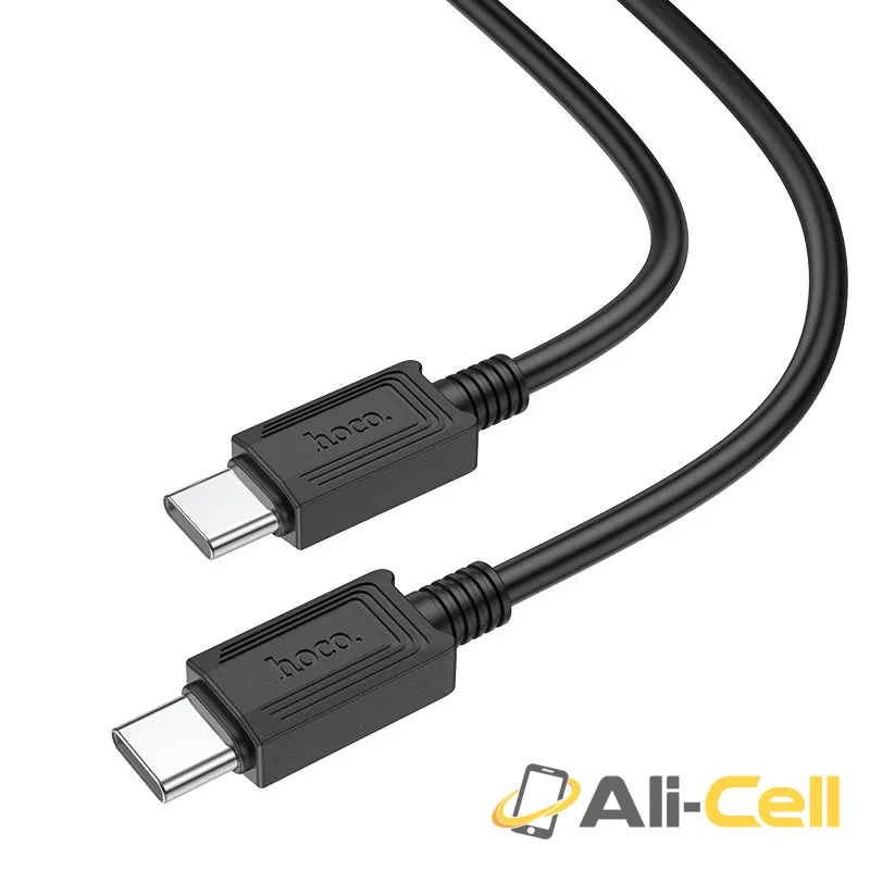 Cable Type-C to Type-C “X73” 60W charging data sync (X73 60w Tc Tc Black, 1.0m)