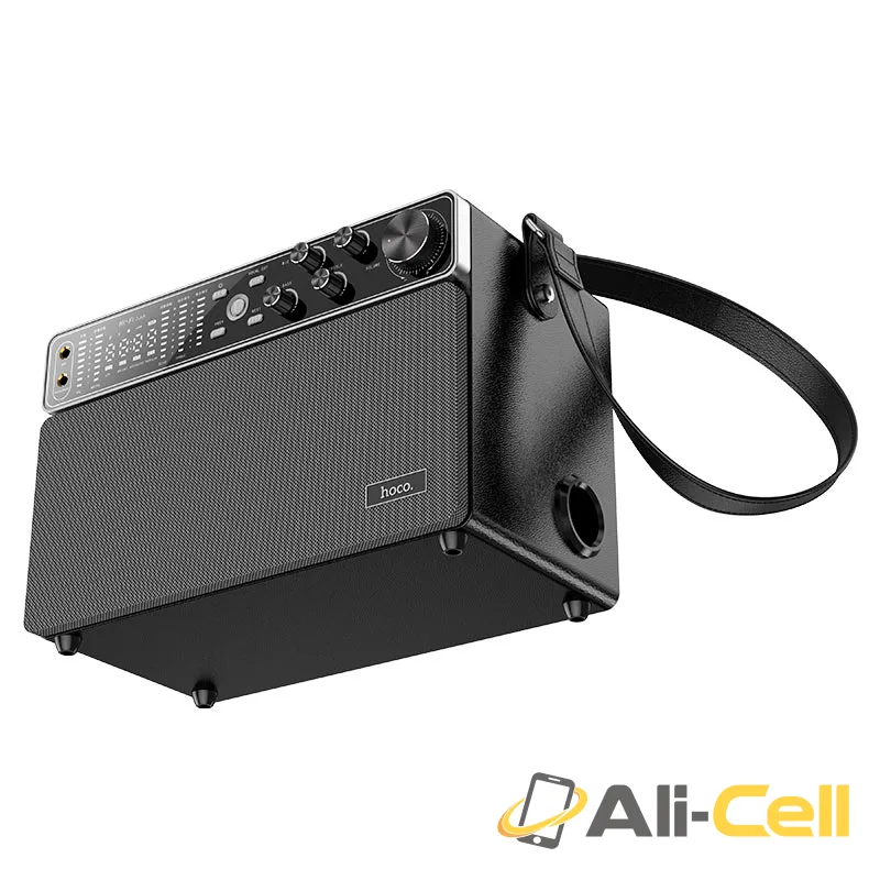 Wireless speaker “BS50 Chanter” portable loudspeaker with two microphones (Bs50 Black) — 4