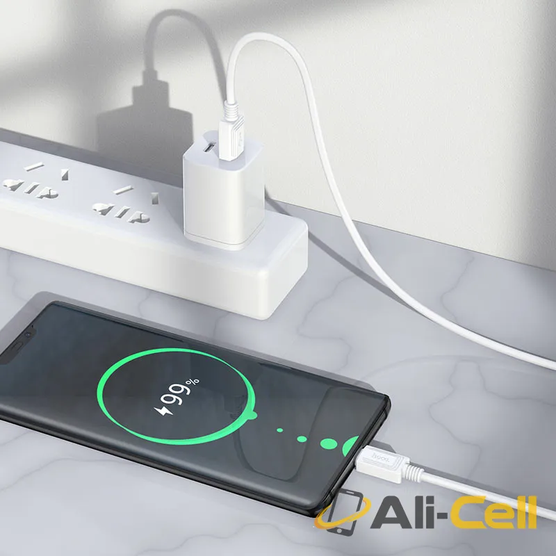 Cable USB to Type-C “X73” charging data sync (X73 Usb Tc White, 1.0m) — 6