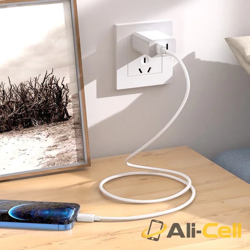 Cable USB to Lightning “X73” charging data sync (X73 Usb Ltn Black, 1.0m) — 6
