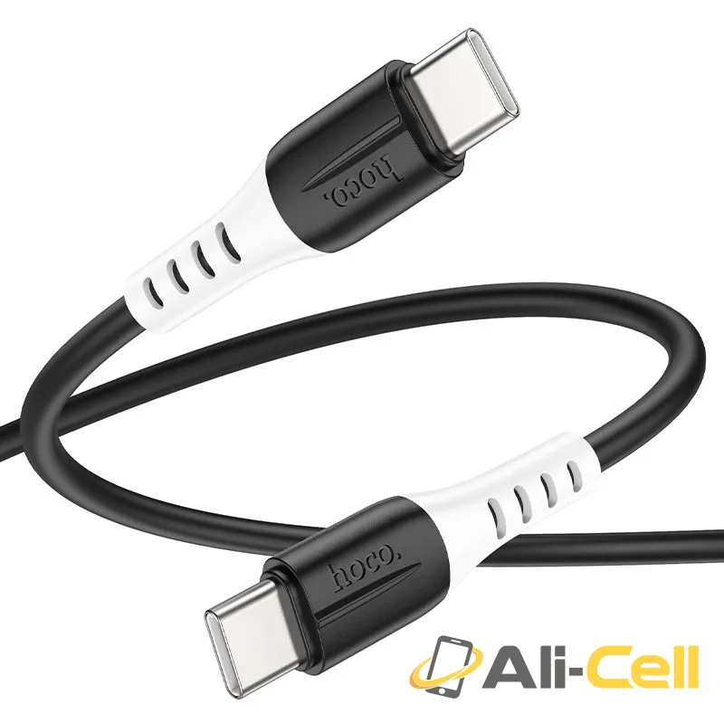 Cable Type-C to Type-C “X82” 60W charging data sync (X82 60w Tc Tc Black, 1.0m) — 2