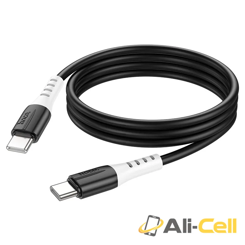 Cable Type-C to Type-C “X82” 60W charging data sync (X82 60w Tc Tc Black, 1.0m) — 4