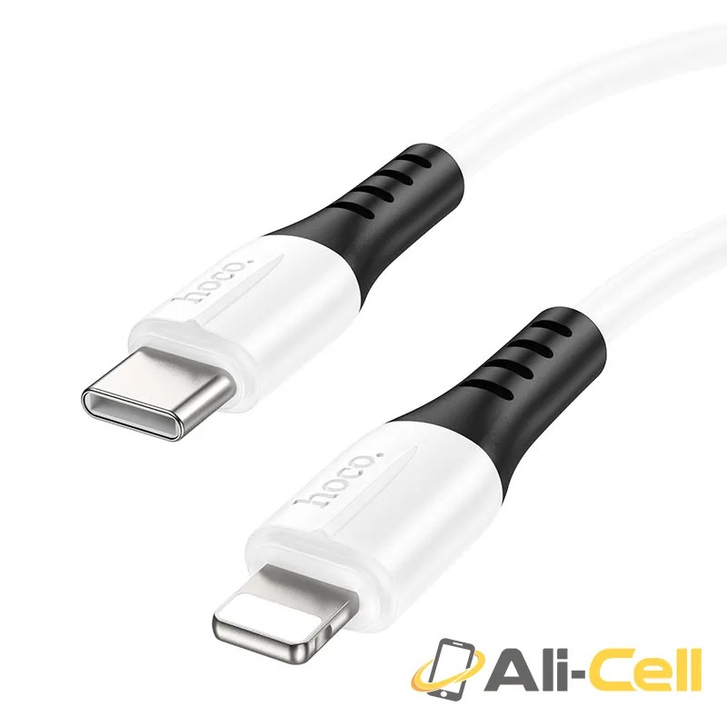 Cable Type-C to Lightning “X82” PD charging data sync (X82 Pd Tc Ltn White, 1.0m) — 2