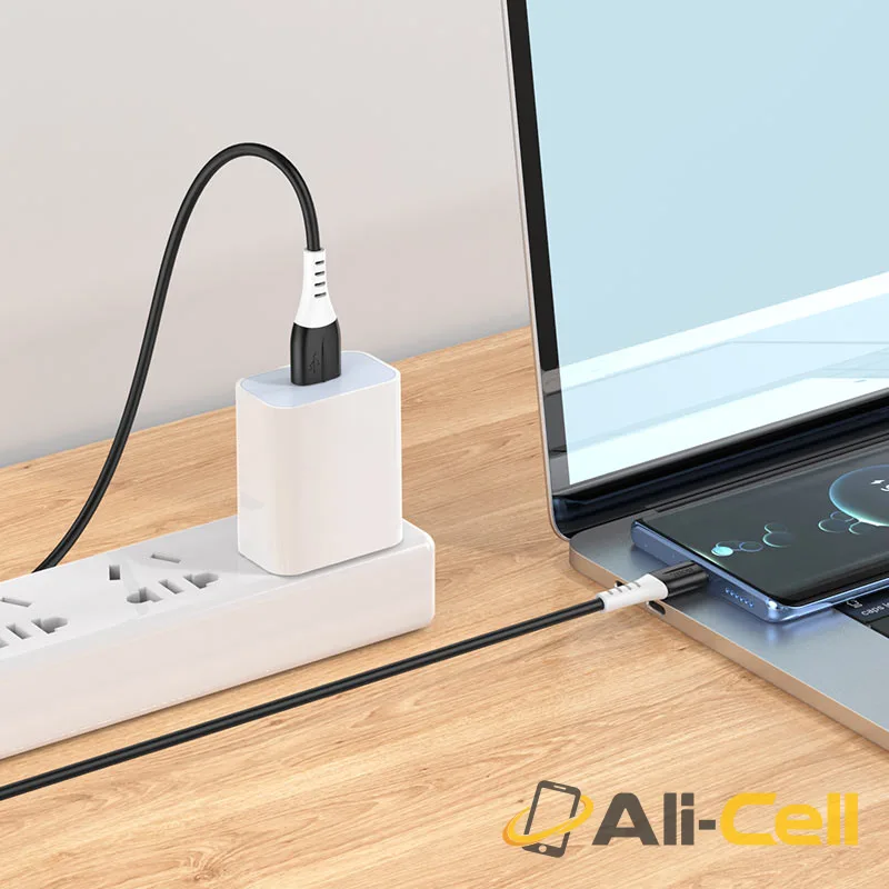 Cable USB to Type-C “X82” charging data sync (X82 Usb Tc White, 1.0m) — 5