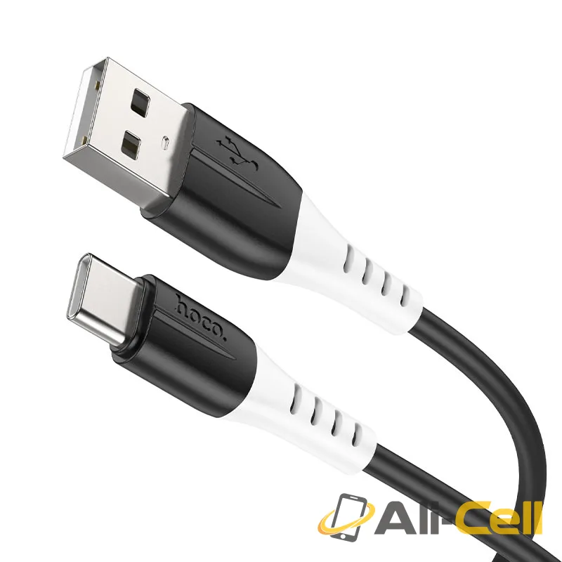 Cable USB to Type-C “X82” charging data sync (X82 Usb Tc Black, 1.0m)