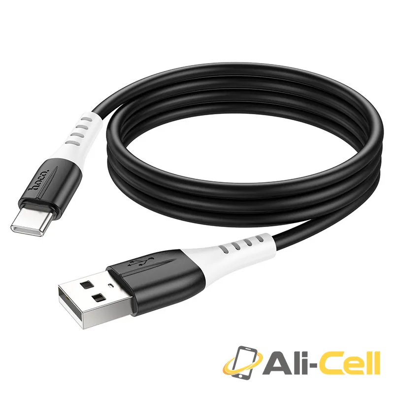 Cable USB to Type-C “X82” charging data sync (X82 Usb Tc Black, 1.0m) — 4