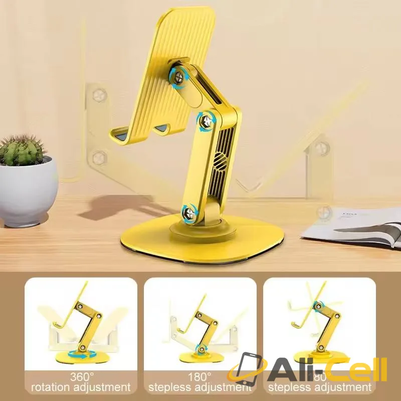360 Degree Rotating Waterproof Non-Slip Metal Base Phone Stand — 4