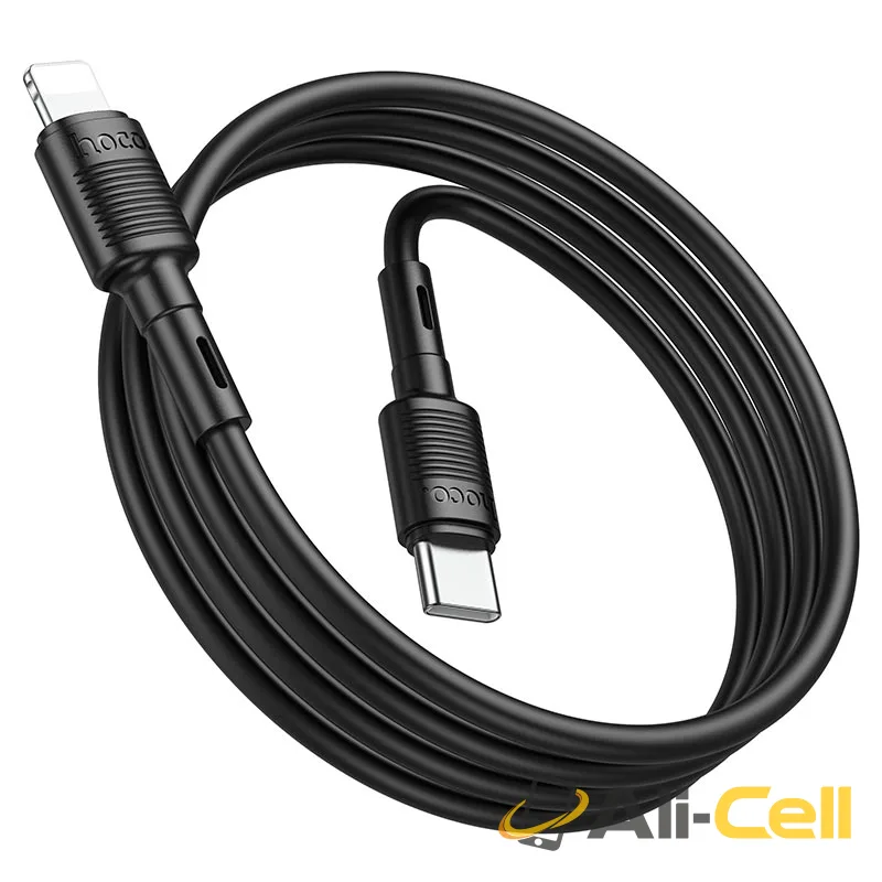 Cable Type-C to Lightning “X83 Victory” PD charging data sync (X83 Pd Tc Ltn Black, 1.0m) — 4