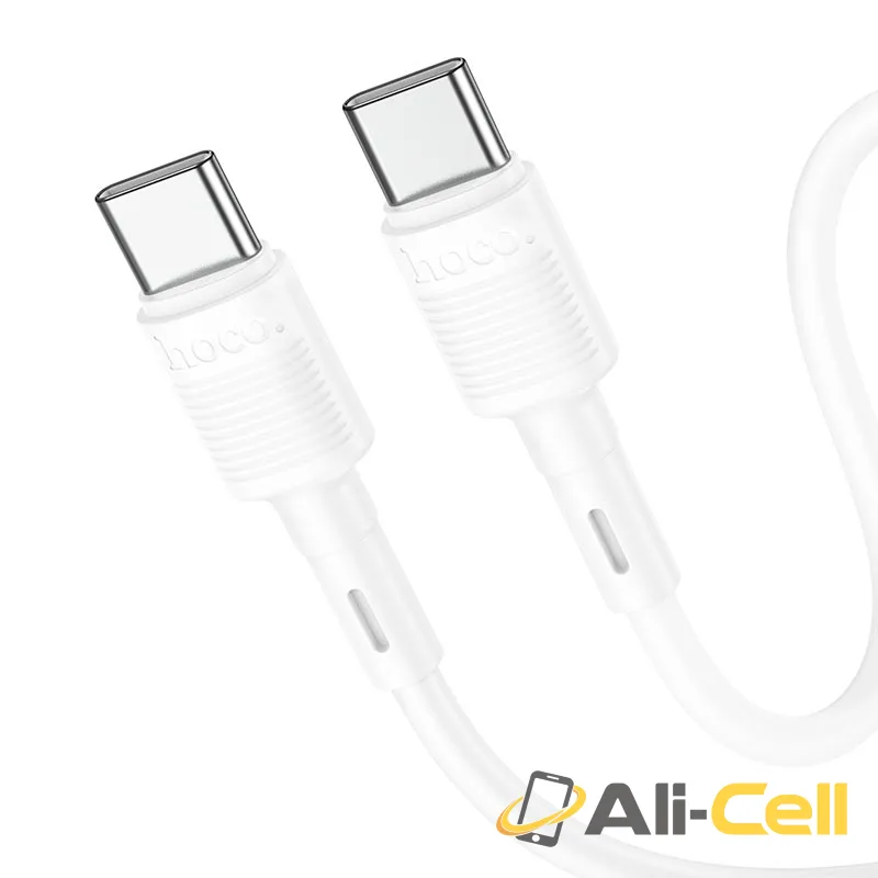 Cable Type-C to Type-C “X83 Victory” 60W charging data sync (X83 60w Tc Tc White, 1.0m)