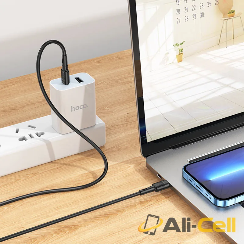 Cable Type-C to Type-C “X83 Victory” 60W charging data sync (X83 60w Tc Tc White, 1.0m) — 6