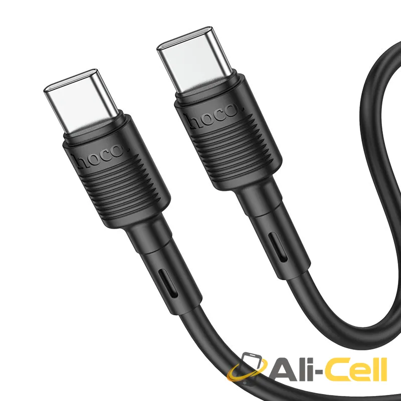 Cable Type-C to Type-C “X83 Victory” 60W charging data sync (X83 60w Tc Tc Black, 1.0m)
