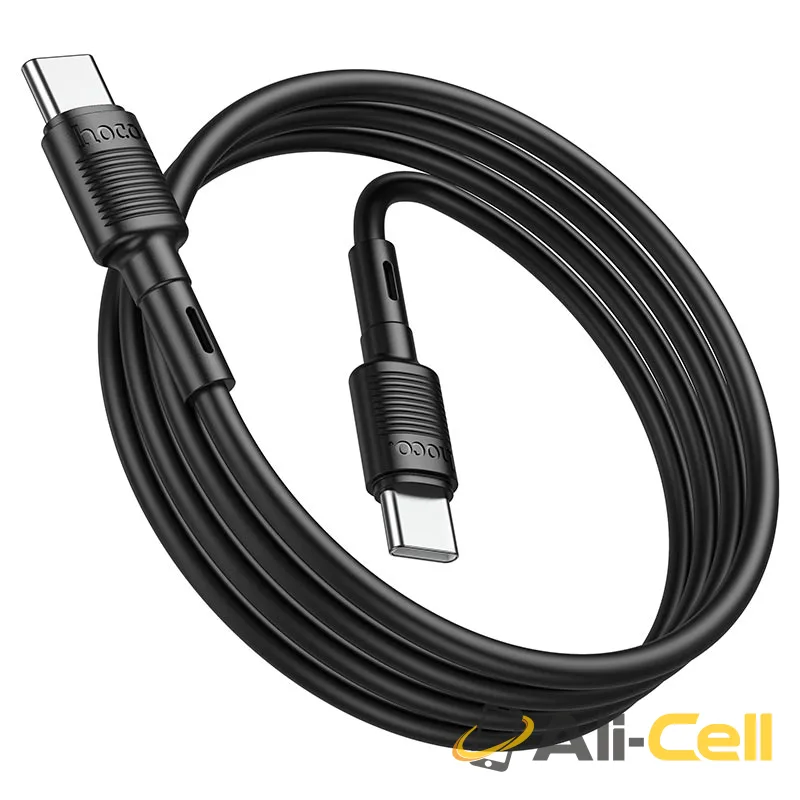 Cable Type-C to Type-C “X83 Victory” 60W charging data sync (X83 60w Tc Tc Black, 1.0m) — 4