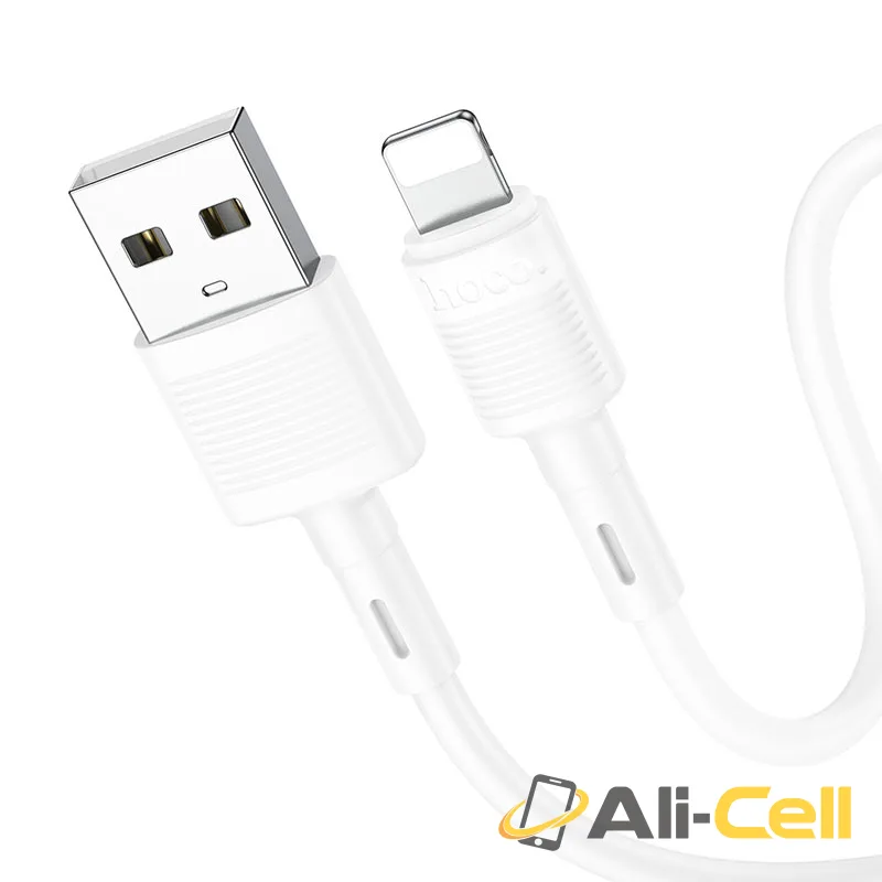 Cable USB to Lightning “X83 Victory” charging data sync (X83 Usb Ltn White, 1.0m)