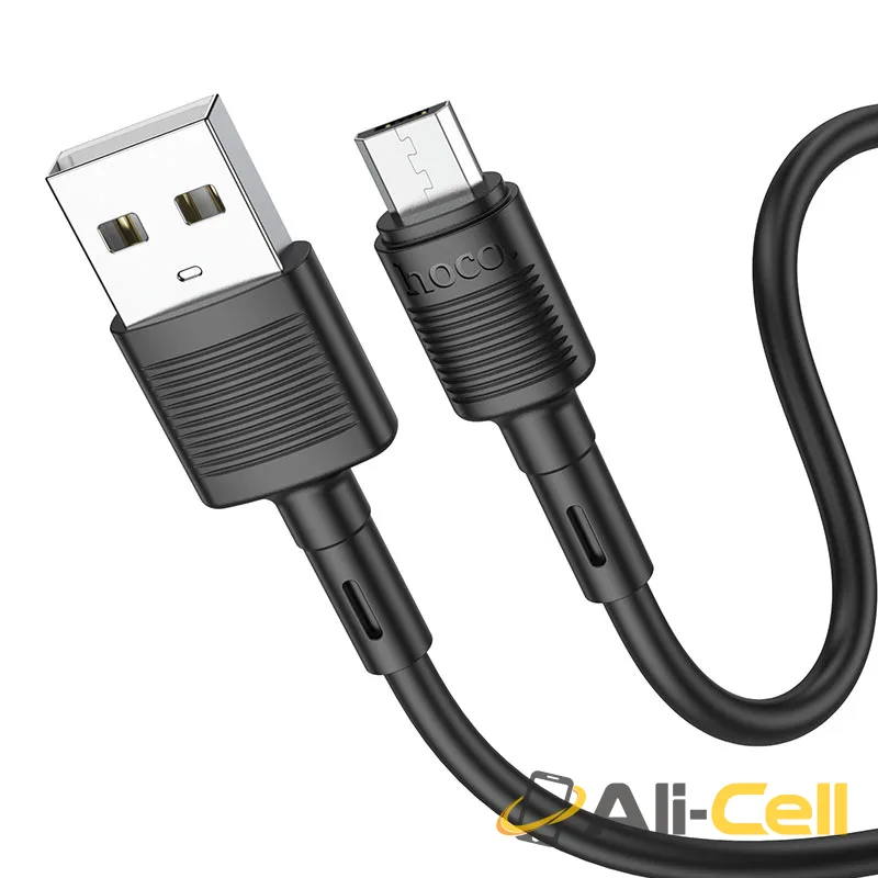Cable USB to Micro-USB “X83 Victory” charging data sync (X83 Usb Musb Black, 1.0m)