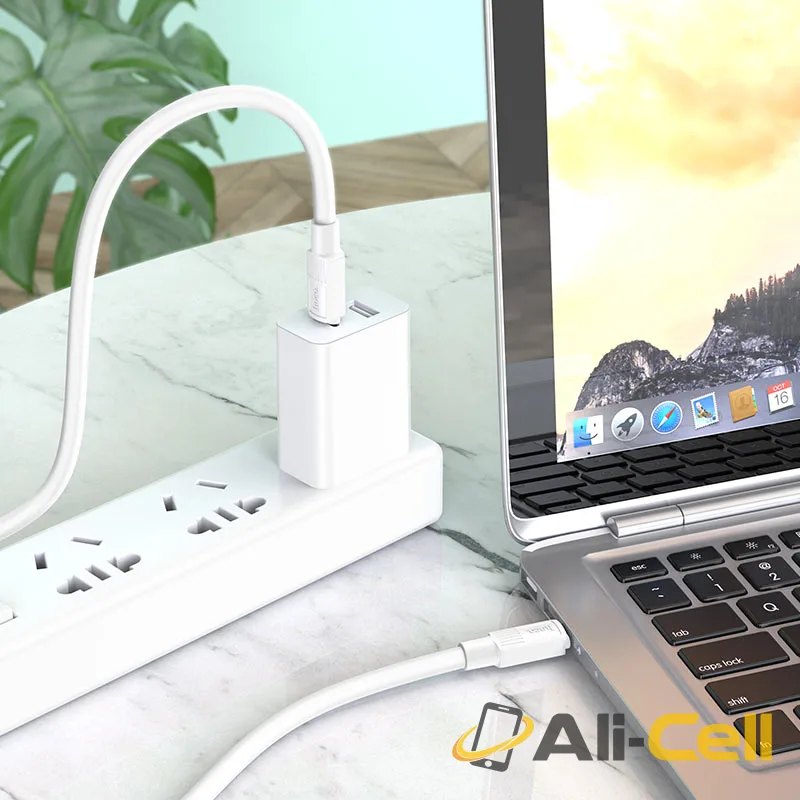 Cable Type-C to Type-C “X84 Solid” 60W charging data sync (X84 60w Tc Tc Black, 1.0m) — 6
