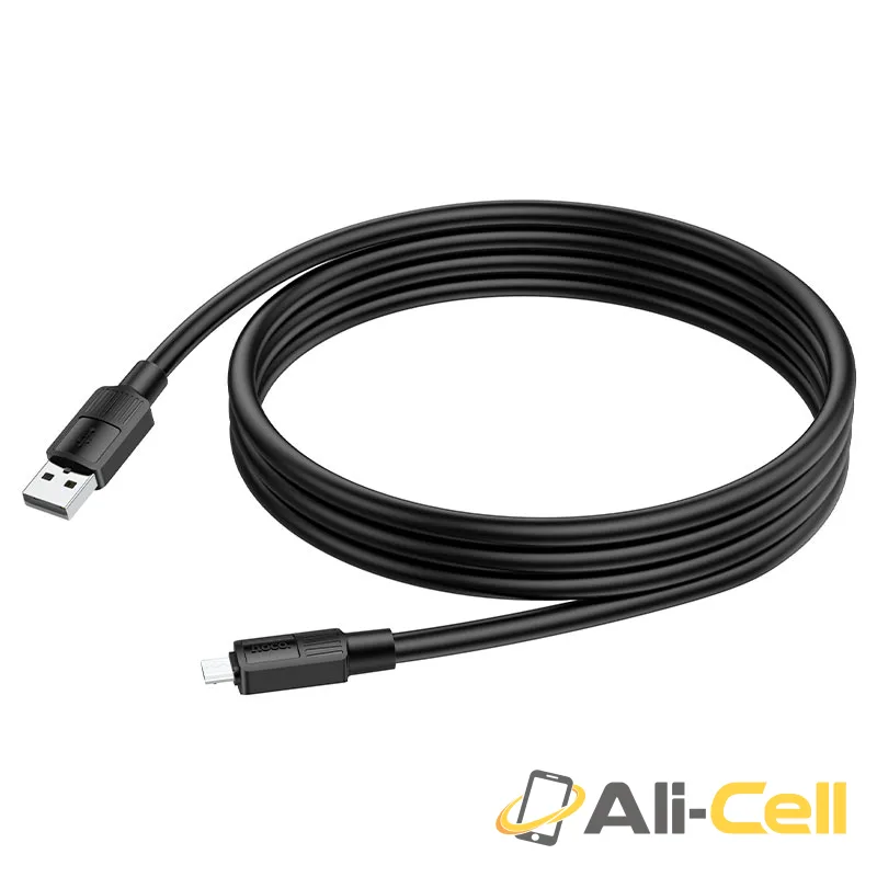 Cable USB to Micro-USB “X84 Solid” charging data sync (X84 Usb Musb White, 1.0m) — 4