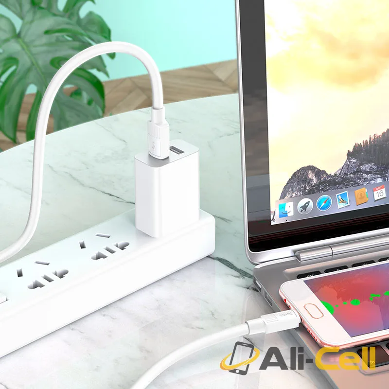 Cable USB to Micro-USB “X84 Solid” charging data sync (X84 Usb Musb White, 1.0m) — 6