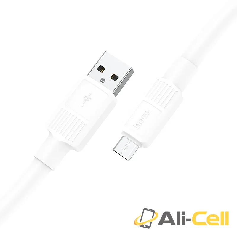 Cable USB to Micro-USB “X84 Solid” charging data sync (X84 Usb Musb Black, 1.0m) — 2