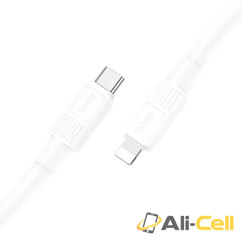 Cable Type-C to Lightning “X84 Solid” PD charging data sync (X84 Pd Tc Ltn White, 1.0m) — 3