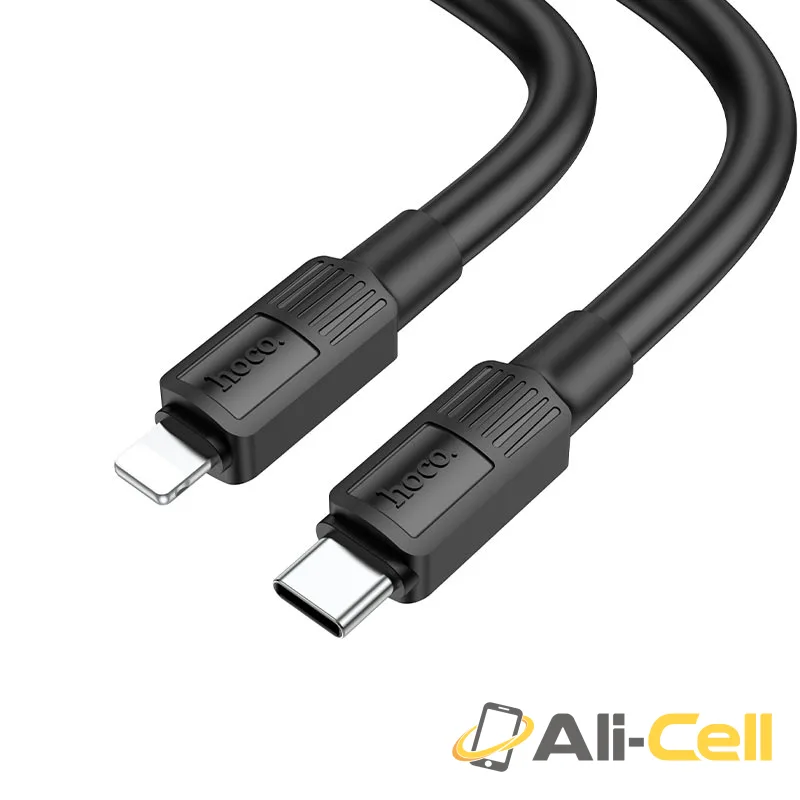 Cable Type-C to Lightning “X84 Solid” PD charging data sync (X84 Pd Tc Ltn Black, 1.0m)