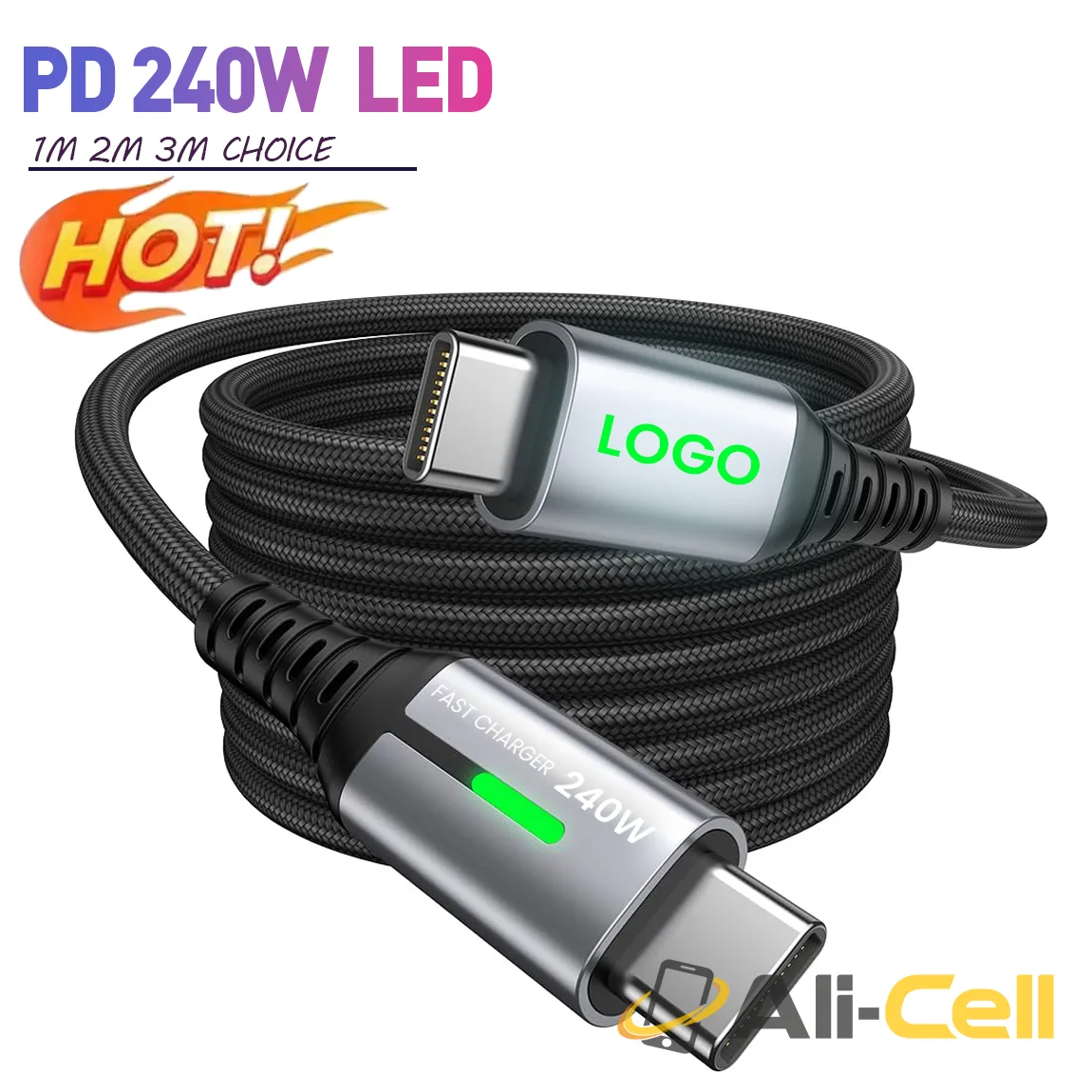 1M 240W PD USB-C to USB-C Charger Cable — 8