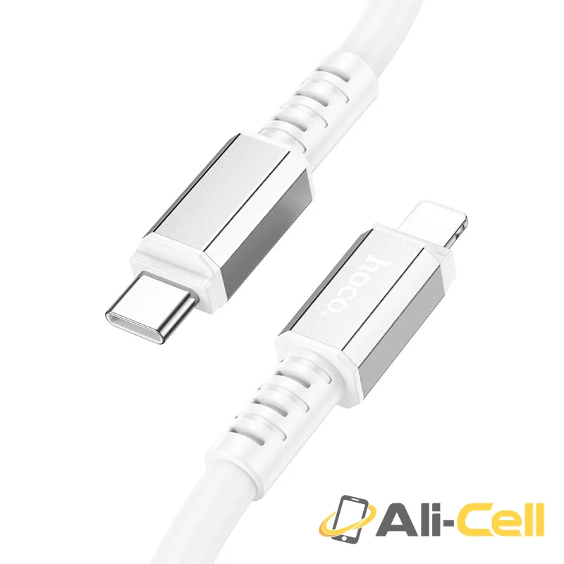 Cable Type-C to Lightning “X85 Strength” PD charging data sync (X85 Pd Tc Ltn White, 1.0m)