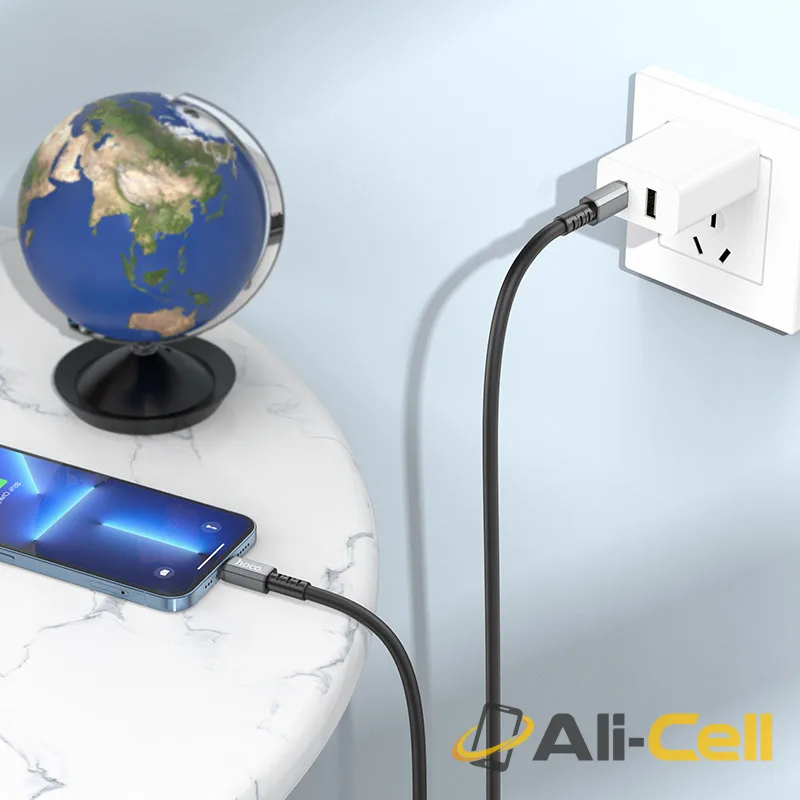 Cable Type-C to Lightning “X85 Strength” PD charging data sync (X85 Pd Tc Ltn White, 1.0m) — 6