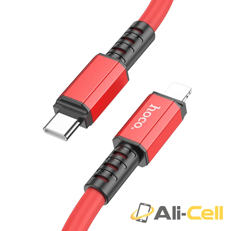 Cable Type-C to Lightning “X85 Strength” PD charging data sync (X85 Pd Tc Ltn Red, 1.0m)