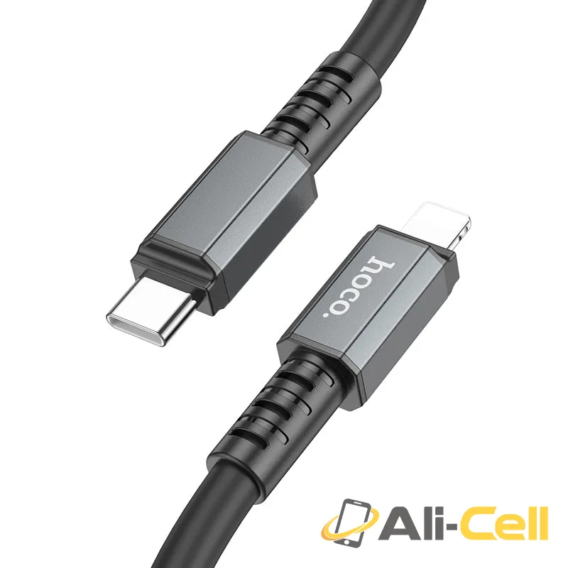 Cable Type-C to Lightning “X85 Strength” PD charging data sync (X85 Pd Tc Ltn Black, 1.0m)