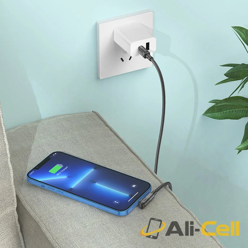 Cable Type-C to Lightning “U108” PD charging data sync (U108 Pd Tc Ltn Blue, 2m) — 6