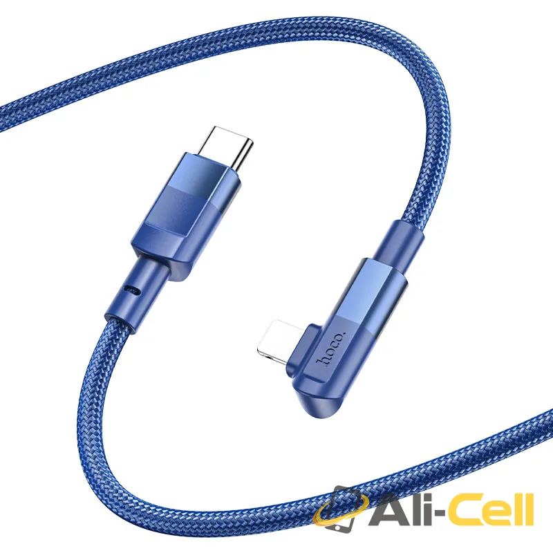 Cable Type-C to Lightning “U108” PD charging data sync (U108 Pd Tc Ltn Blue, 1.2m) — 2