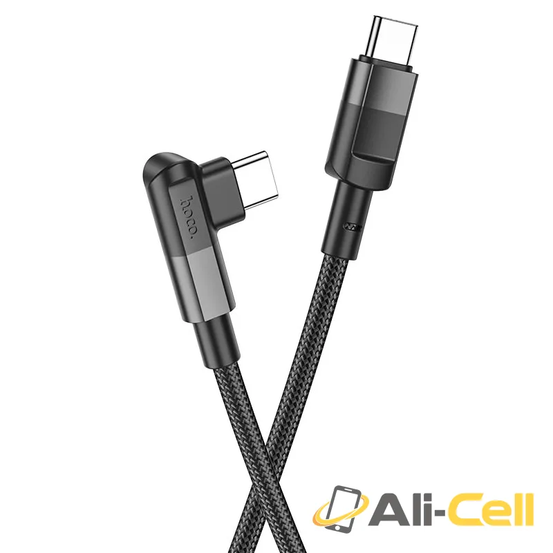 Cable Type-C to Type-C “U108” 100W charging data sync (U108 100w Tc Tc Black, 2m)