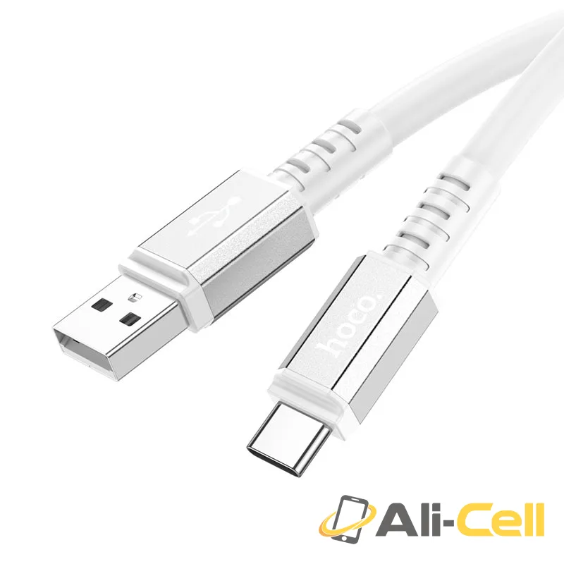 Cable USB to Type-C “X85 Strength” charging data sync (X85 Usb Tc White, 1.0m) — 3