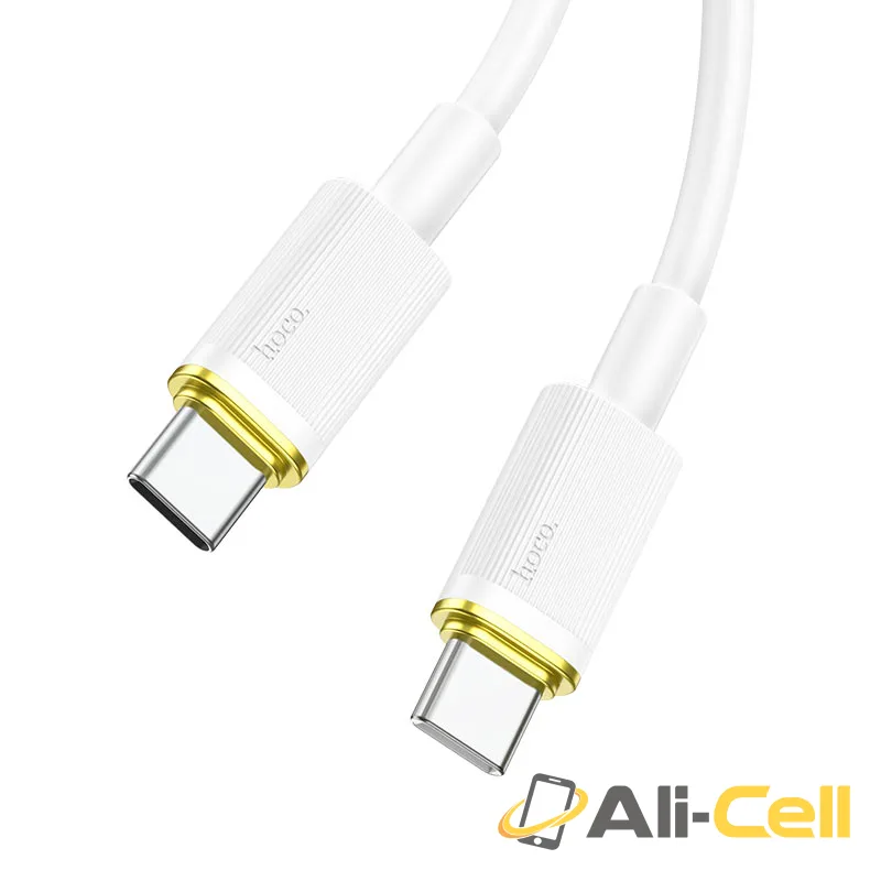 Cable Type-C to Type-C “U109” 100W charging data sync (U109 100w Tc Tc Black, 1.2m) — 3
