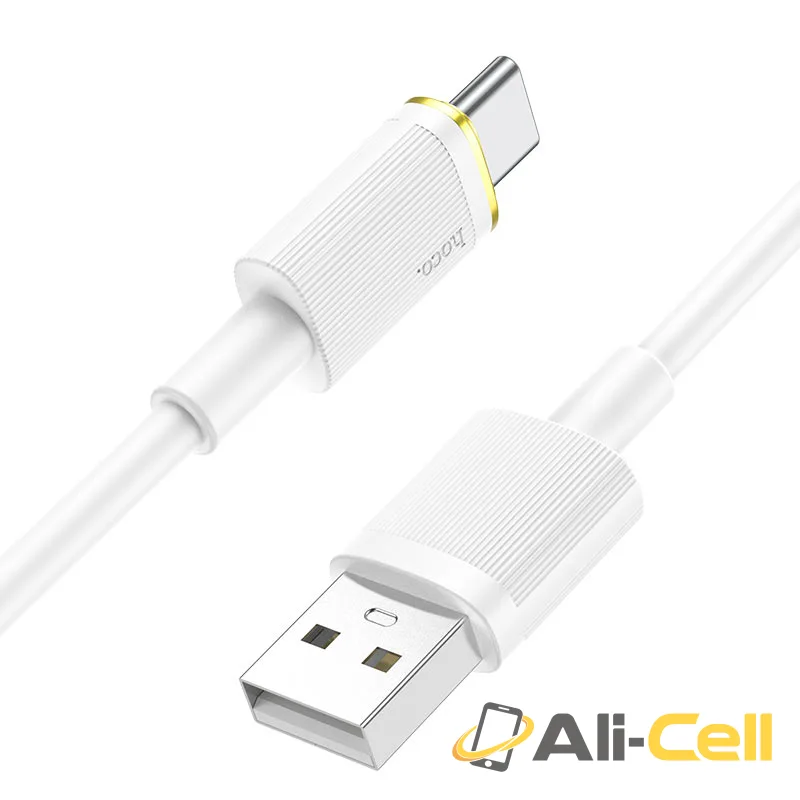 Cable USB to Type-C “U109” charging data sync (U109 Usb Tc White, 1.2m)