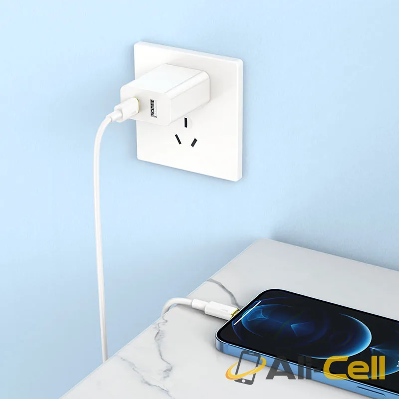 Cable Type-C to Lightning “U109” PD charging data sync (U109 Pd Tc Ltn White, 1.2m) — 5