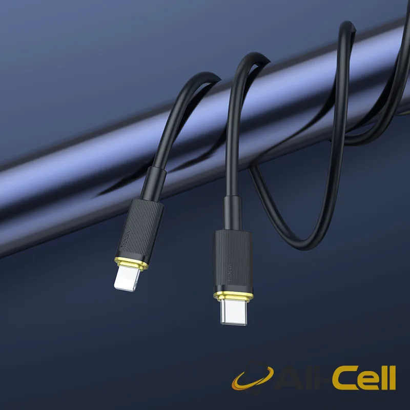 Cable Type-C to Lightning “U109” PD charging data sync (U109 Pd Tc Ltn White, 1.2m) — 6