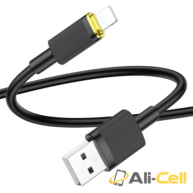 Cable USB to Lightning “U109” charging data sync (U109 Usb Ltn White, 1.2m) — 3