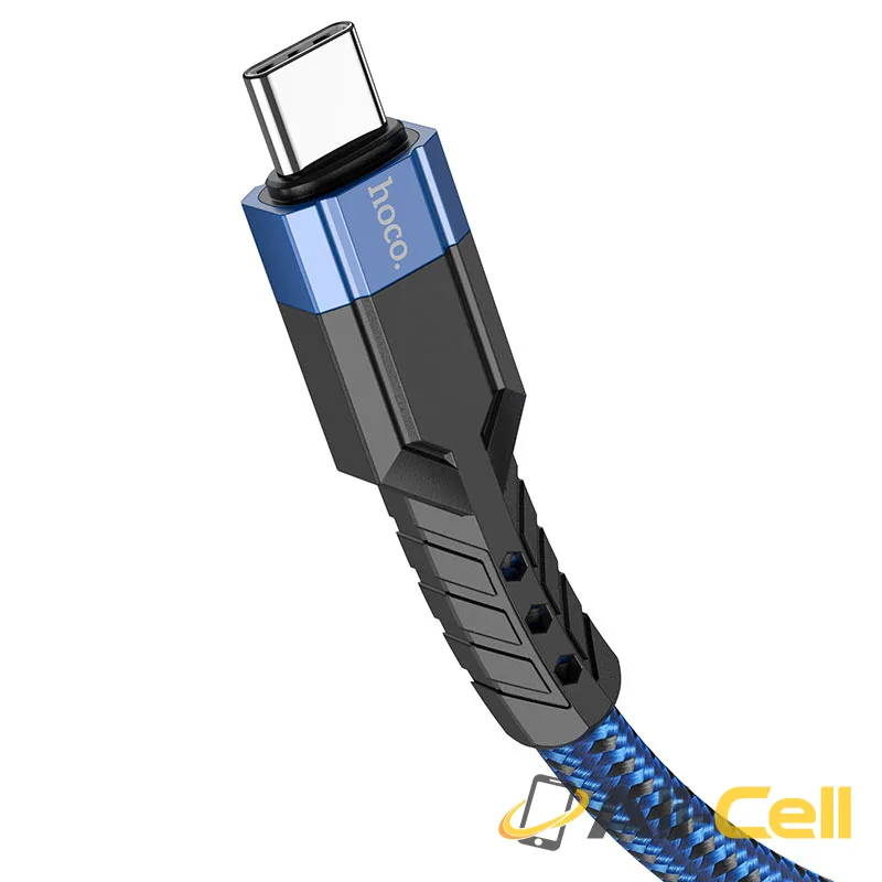 Cable Type-C to Type-C “U110” 60W charging data sync (U110 60w Tc Tc Black, 1.2m) — 4