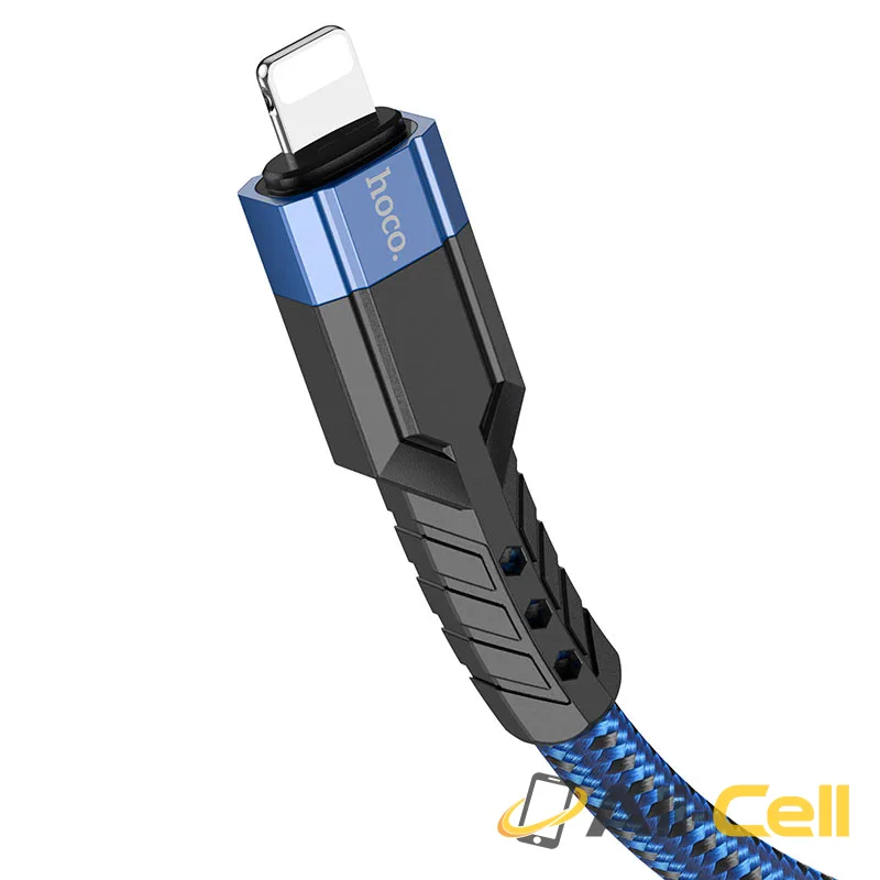 Cable USB to Lightning “U110” charging data sync (U110 Usb Ltn Black, 1.2m) — 4